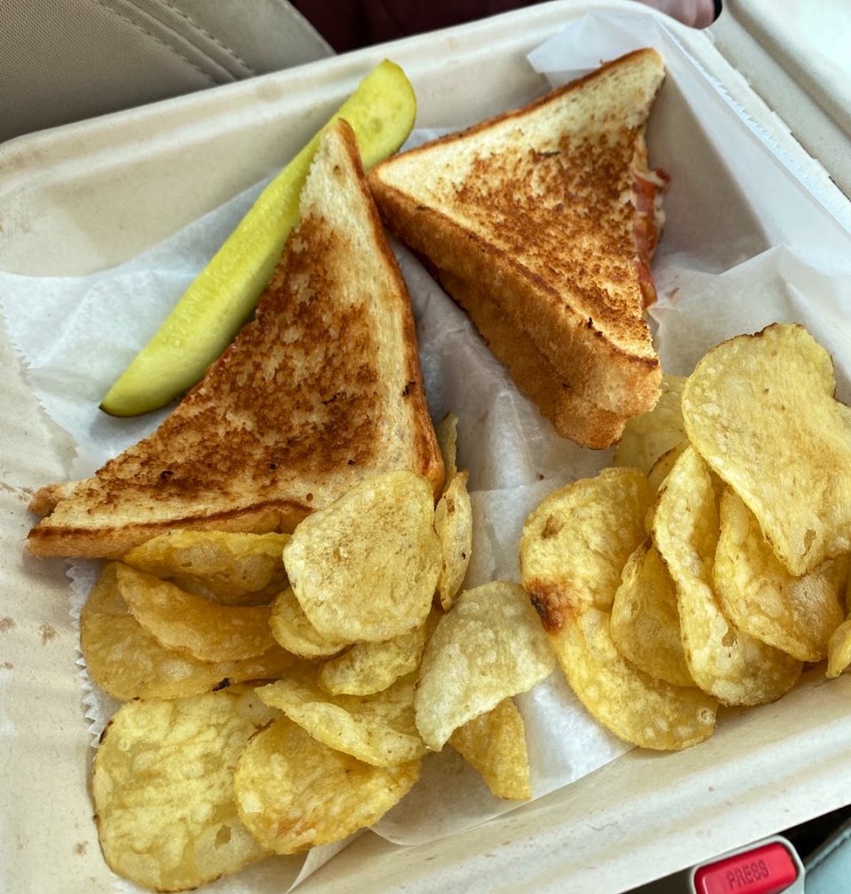 Grilled Cheese with Chips
